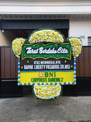 Papan Bunga Duka di Soya
