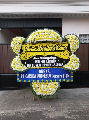 Papan Bunga Duka di Soya