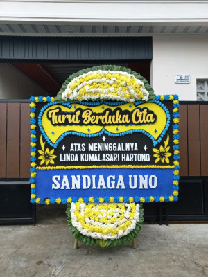 Papan Bunga Duka di Soya