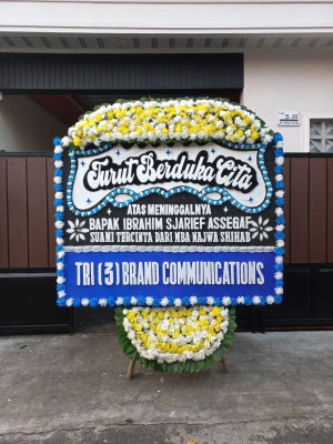 Papan Bunga Duka di Soya